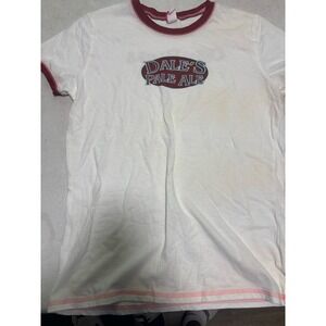 New Port & Company Dales Pale Ale Womens Ringer Shirt L